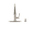 Single Handle Pull-Down Kitchen Faucet with Soap Dispenser and ShieldSpray&reg; Technology (Recertified)