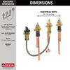 Rough-In Roman Tub w/ Hand Shower (Recertified)