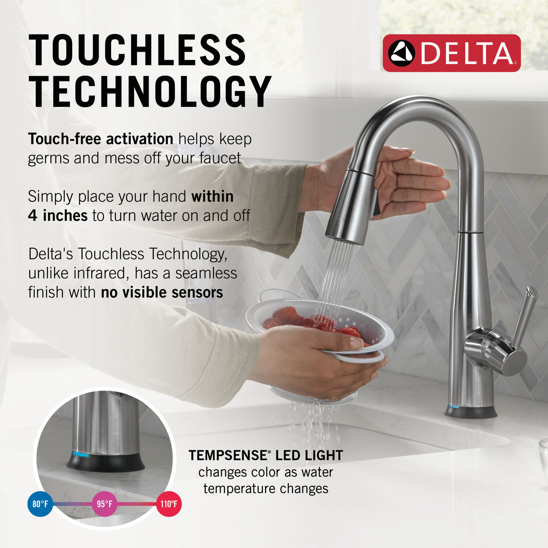 Touch2O® Bar / Prep Faucet with Touchless Technology, image 5