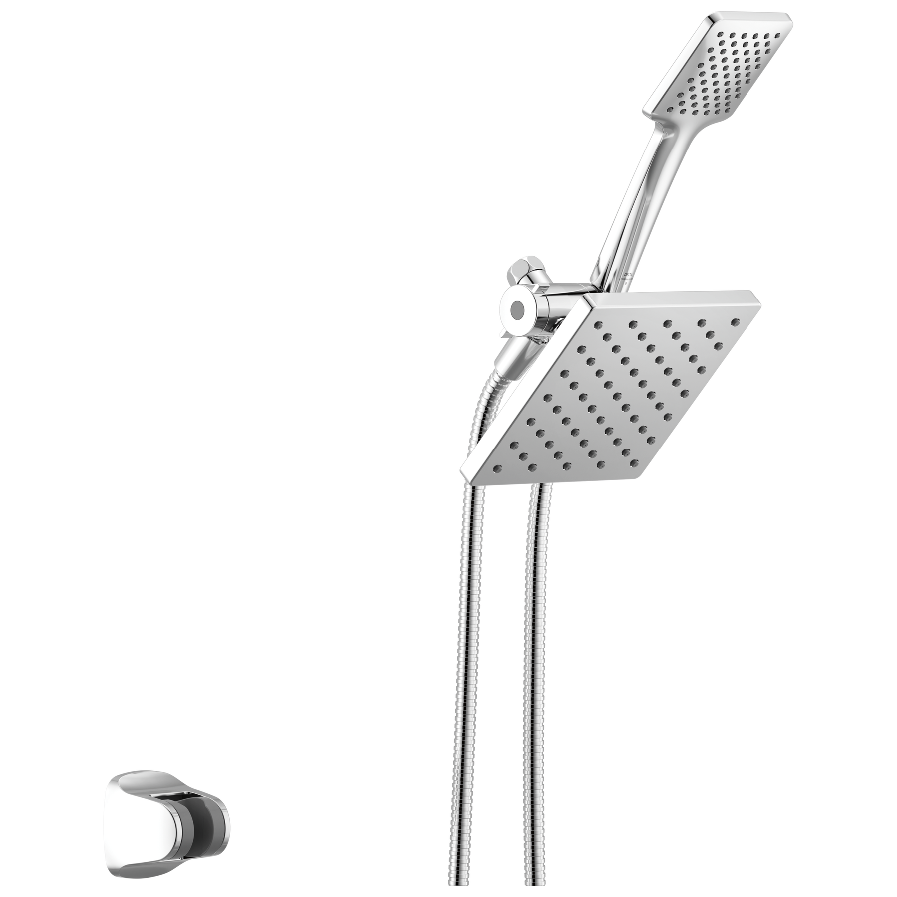 Single Setting Two-in-One Combination Shower
