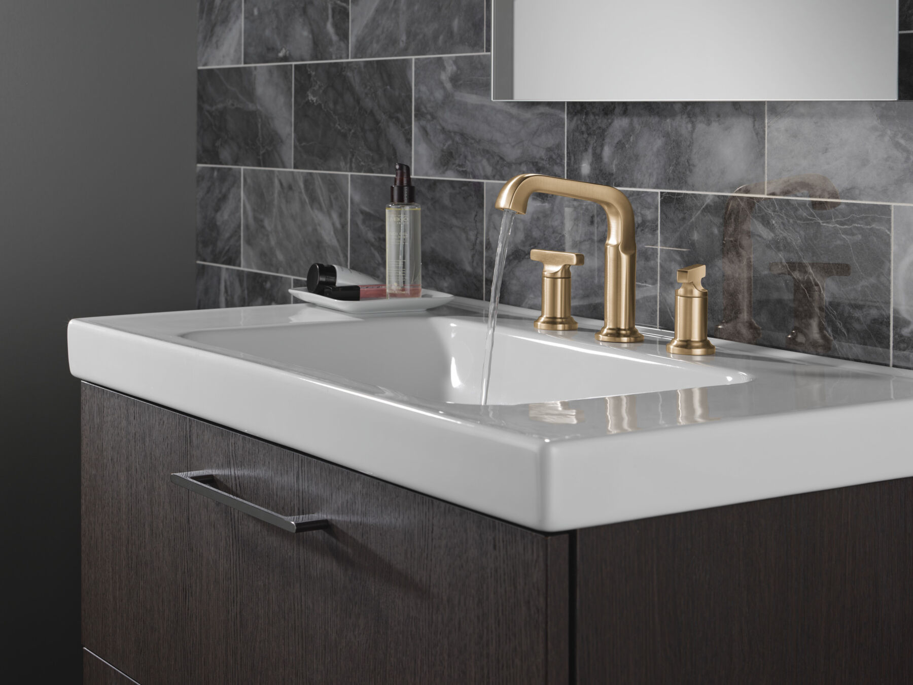 Two Handle Widespread Bathroom Faucet (Recertified), image 2