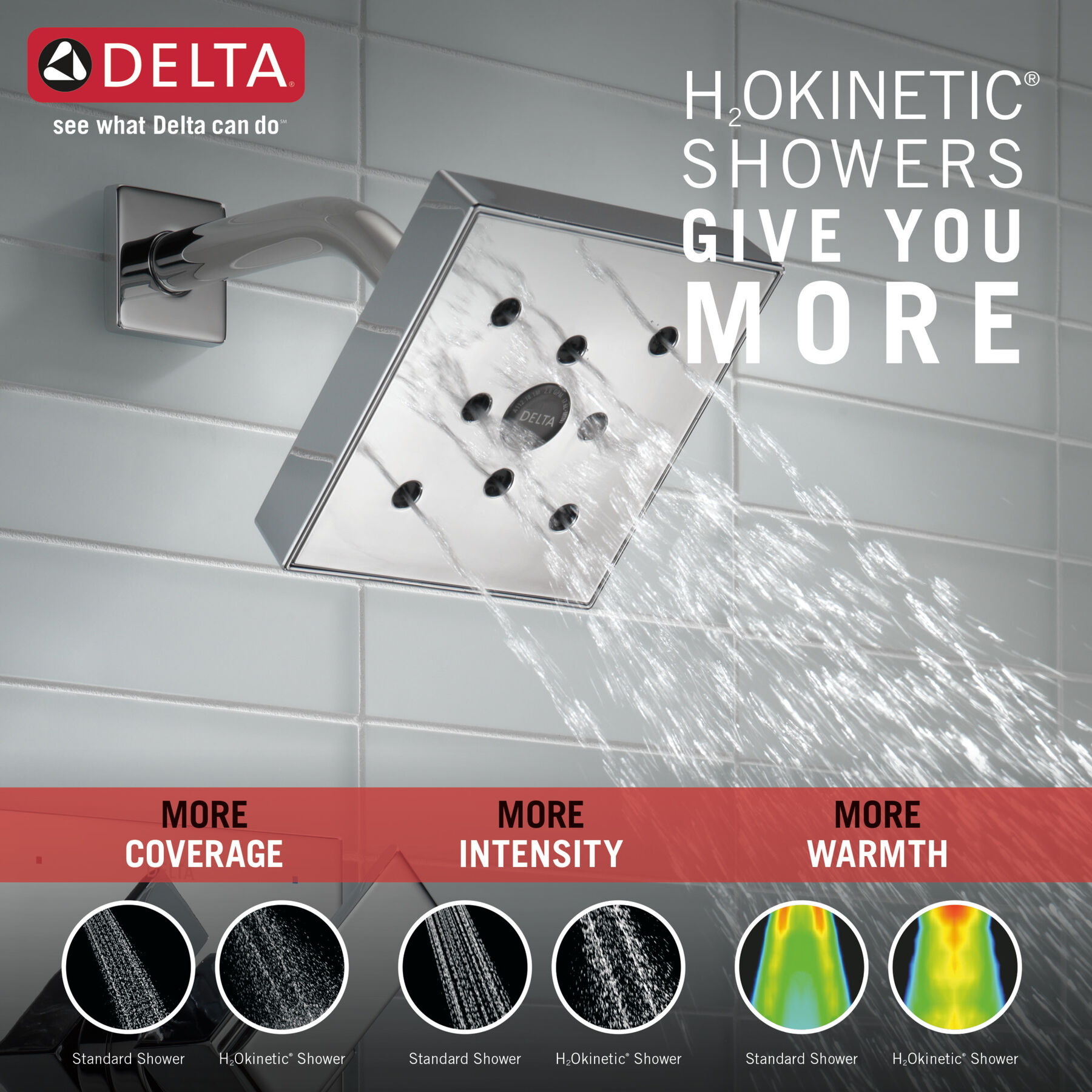 Monitor® 14 Series H<sub>2</sub>Okinetic® Shower Trim, image 1