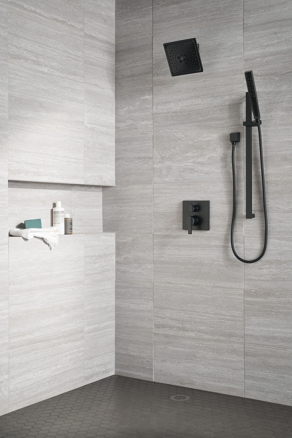 Angular Modern Monitor® 14 Series Valve Trim with 3-Setting Integrated Diverter, image 11