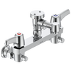 Two Handle 8 In Wallmount Service Sink Faucet