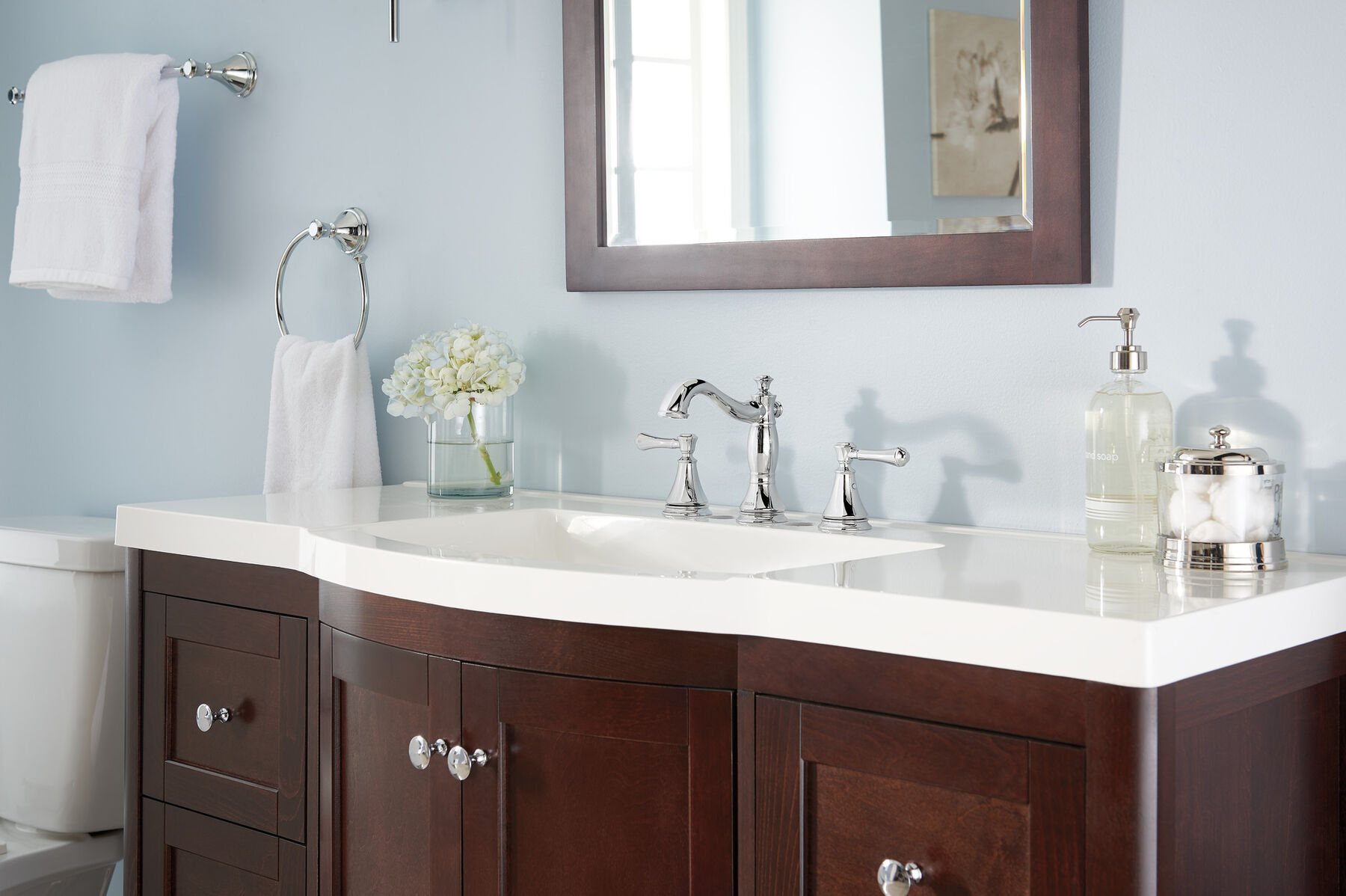 Two Handle Widespread Bathroom Faucet, image 5