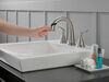 Two Handle Widespread Pull-Down Bathroom Faucet