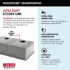 33&rdquo; Undermount 16 Gauge Workstation Kitchen Sink Double Bowl with WorkFlow&trade; Ledge and Accessories