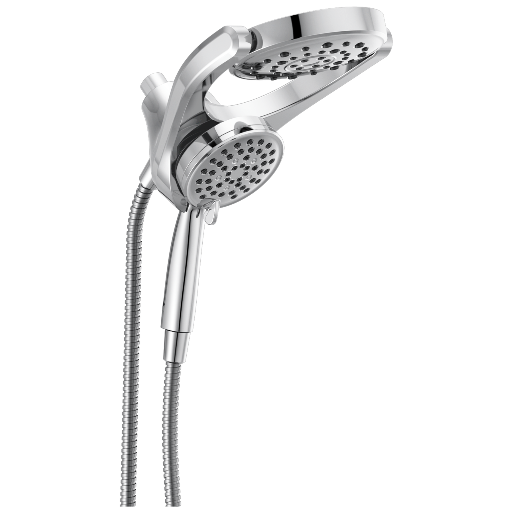 HydroRain® 4-Setting Two-in-One Shower Head