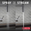 Single-Handle Pull-Down Spring Kitchen Faucet (Recertified)