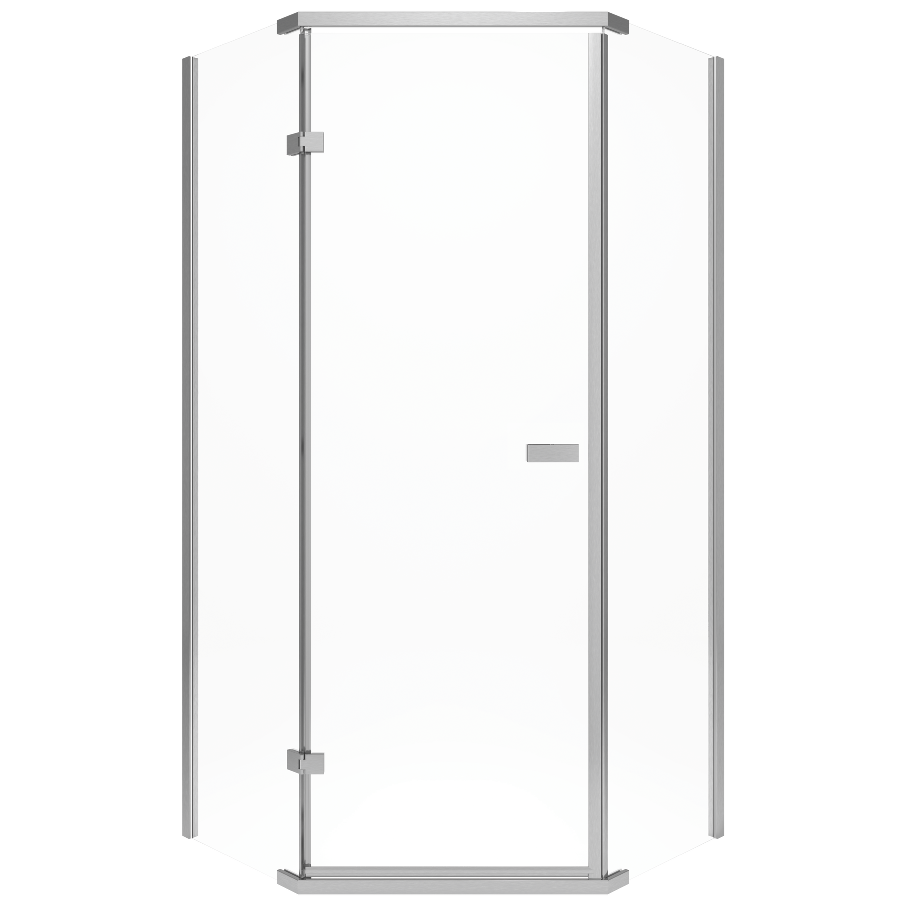 38" Frameless Neo Angle Shower Enclosure