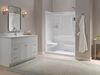 Procrylic Seated Shower Kit 60"x32" Right Drain