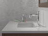 Single Handle Pull-Down Bathroom Faucet