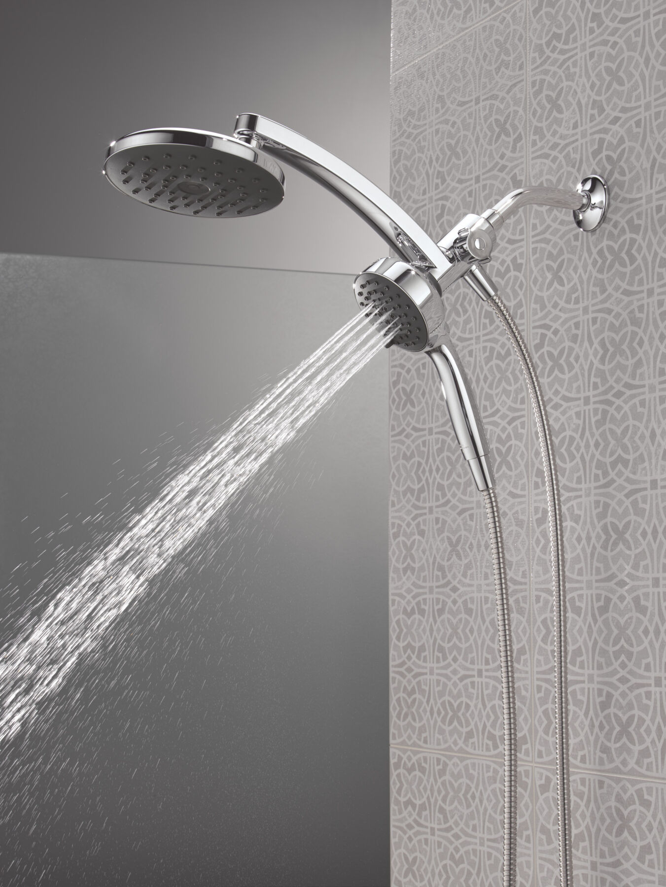 PivotPro™ 3-in-1 Combination Shower with TouchClean® Spray Face, image 30