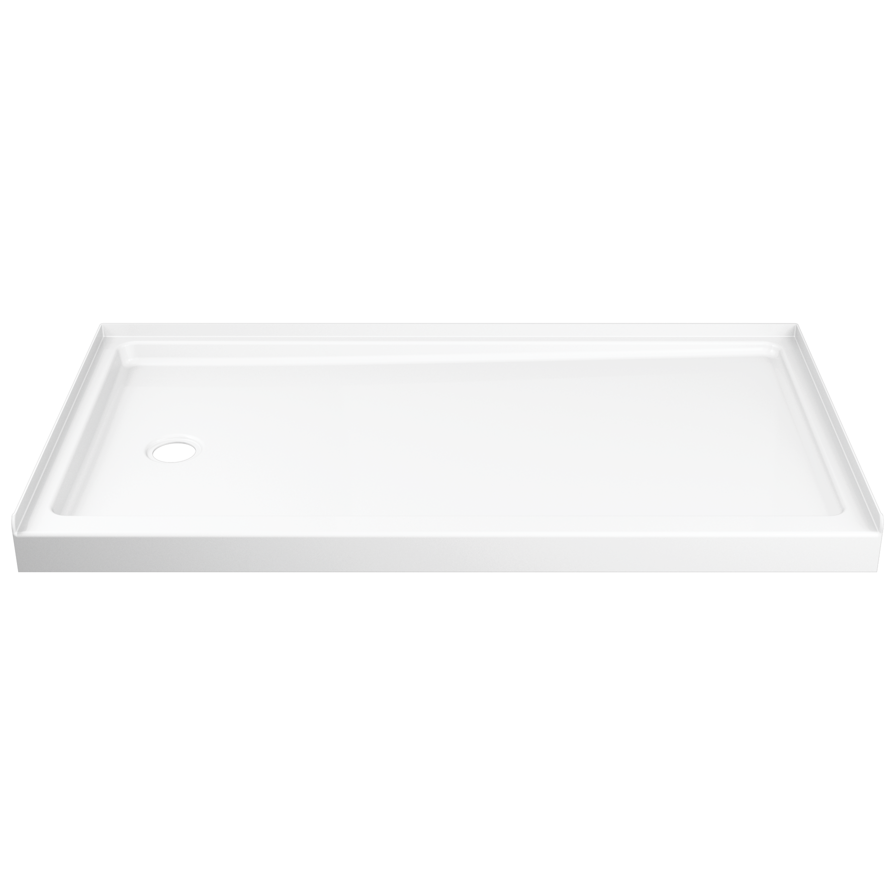 ProCrylic™ 60" x 32" Shower Base Left Drain