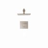 10" Square Raincan S/O & Monitor 14 Series Shower Trim (Recertified)