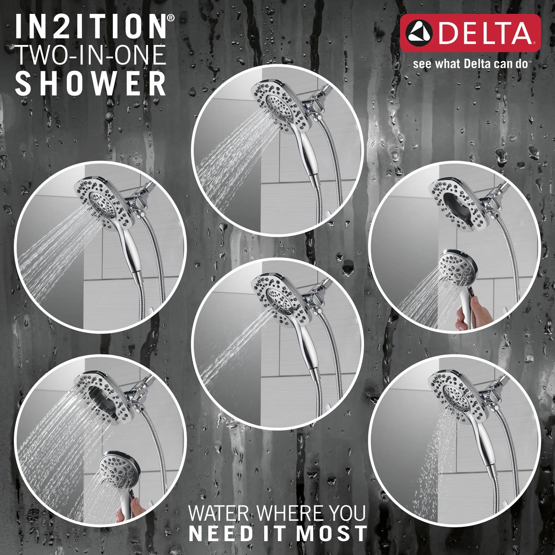 Monitor&reg; 17 Series Shower Trim with In2ition&reg;