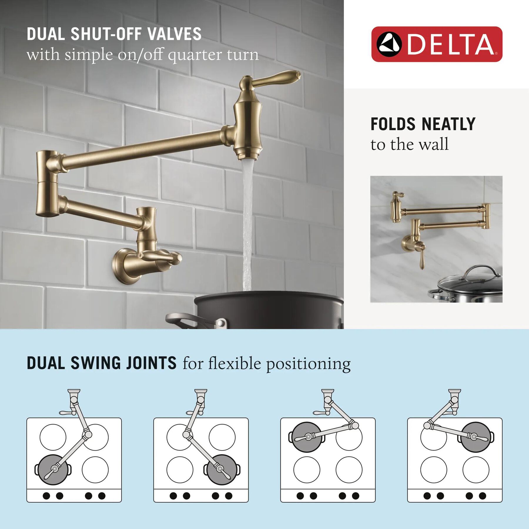 Wall-Mount Pot Filler (Recertified)