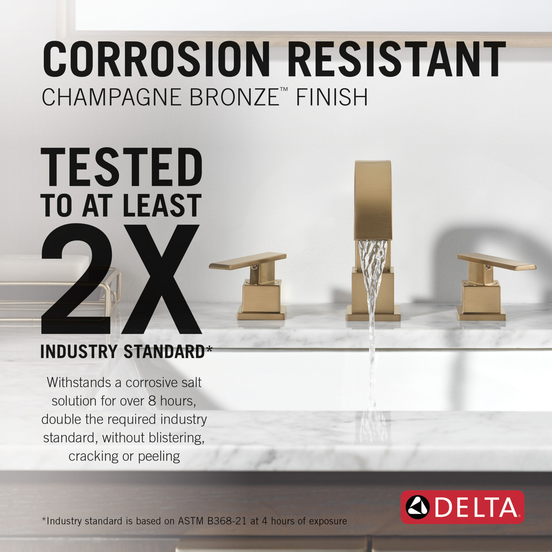 Two Handle Widespread Bathroom Faucet, image 3