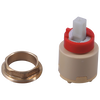 Single handle valve cartridge
