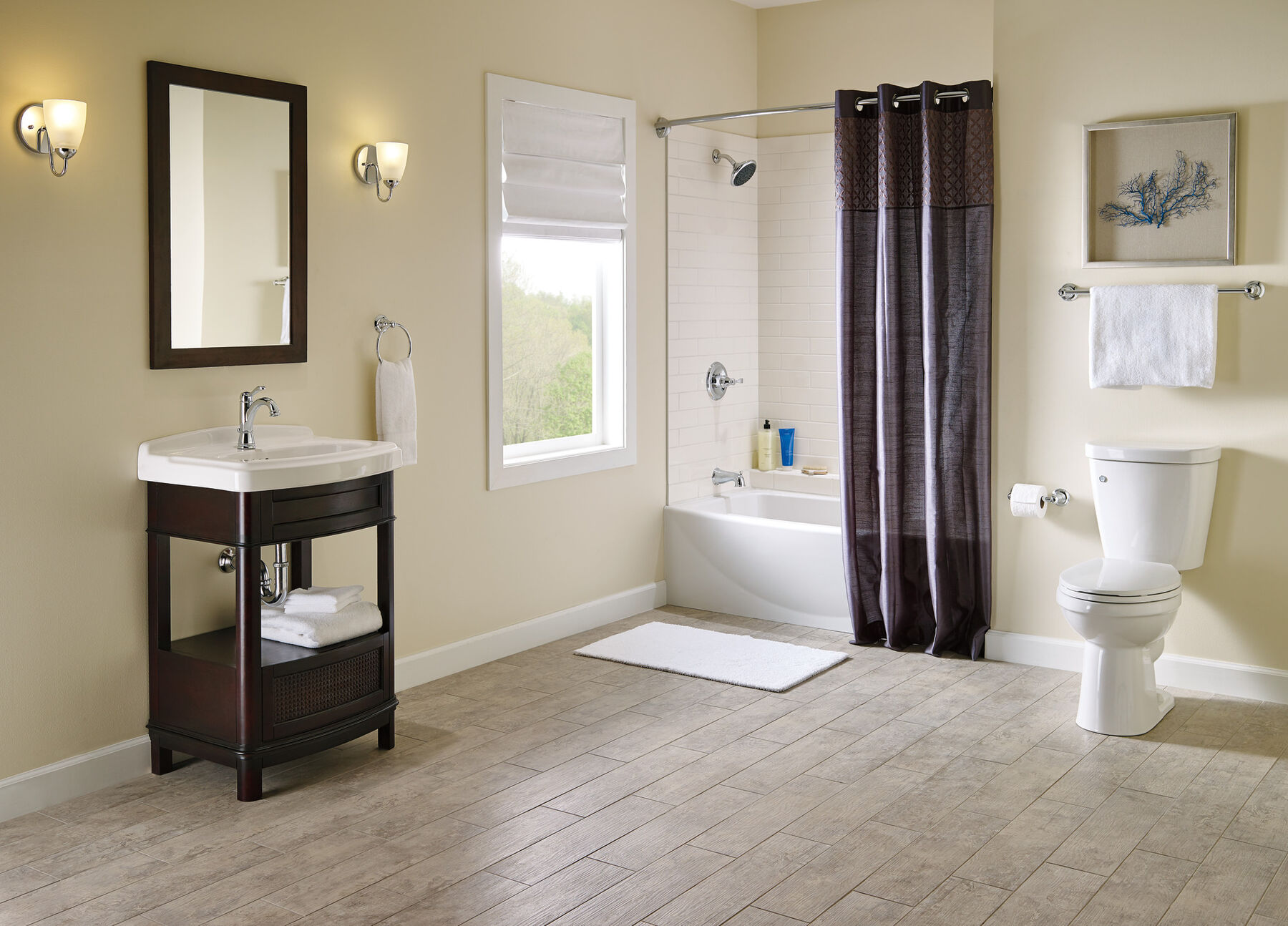 Single Handle Bathroom Faucet, image 1