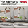 Single Handle Pull-Down Touch<sub>2</sub>O® Technology Kitchen Faucet with Touchless Technology