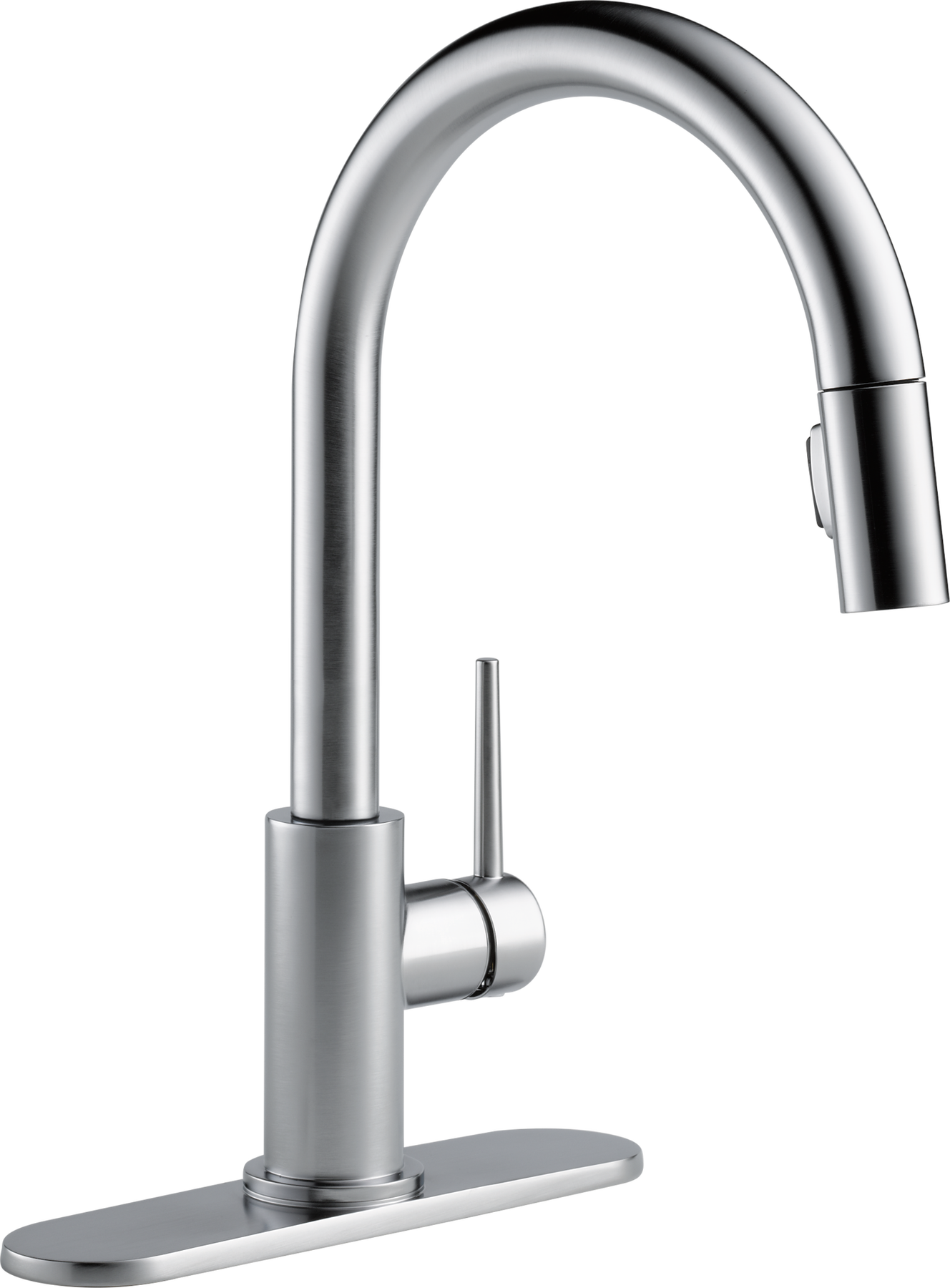 Single Handle Pull-Down Kitchen Faucet (Recertified), image 6