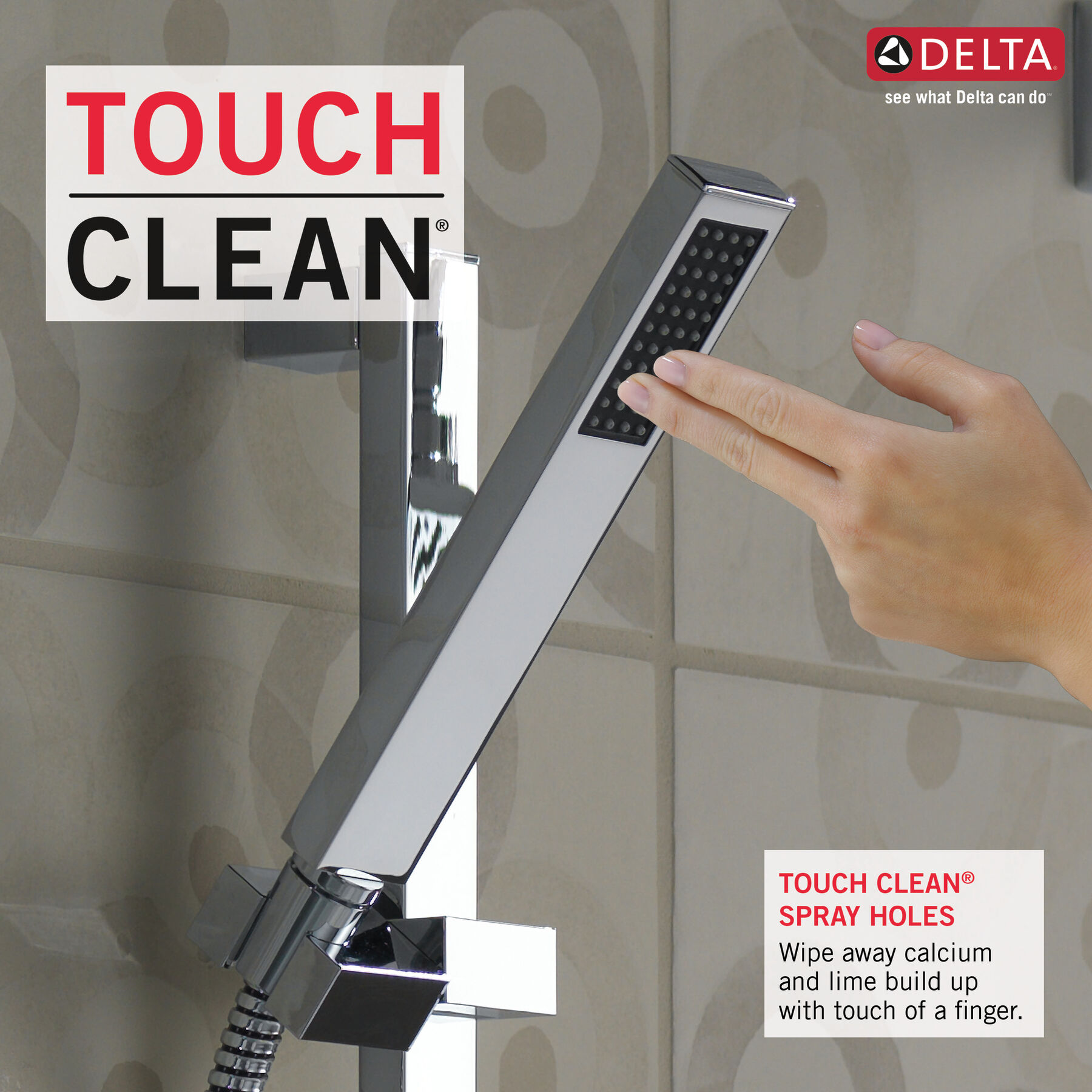 Premium Single-Setting Slide Bar Hand Shower, image 3