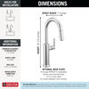 Single Handle Pull-Down Bar / Prep Faucet