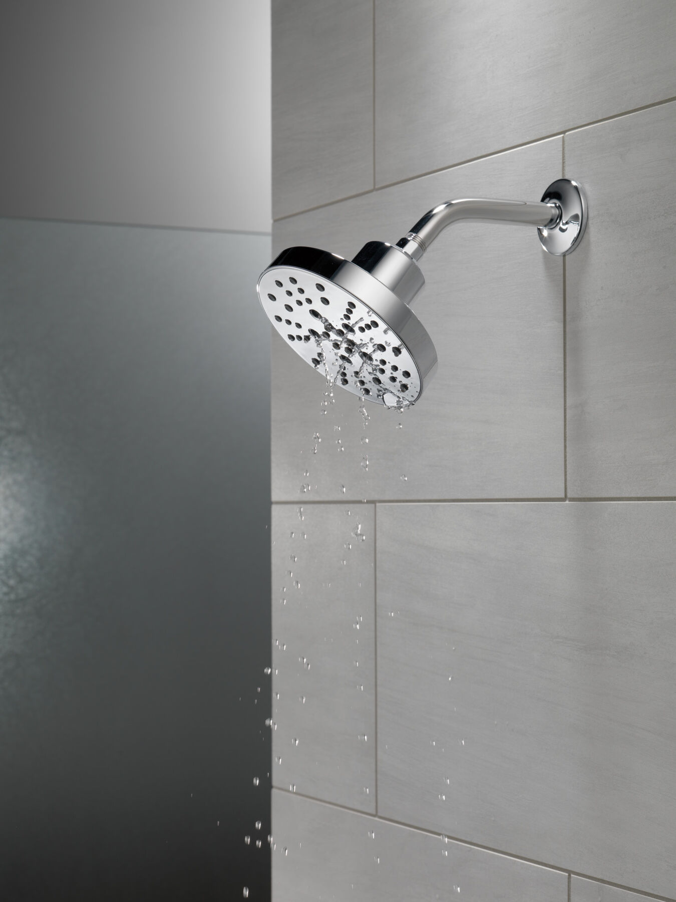 H<sub>2</sub>Okinetic® 5-Setting Contemporary Raincan Shower Head, image 7