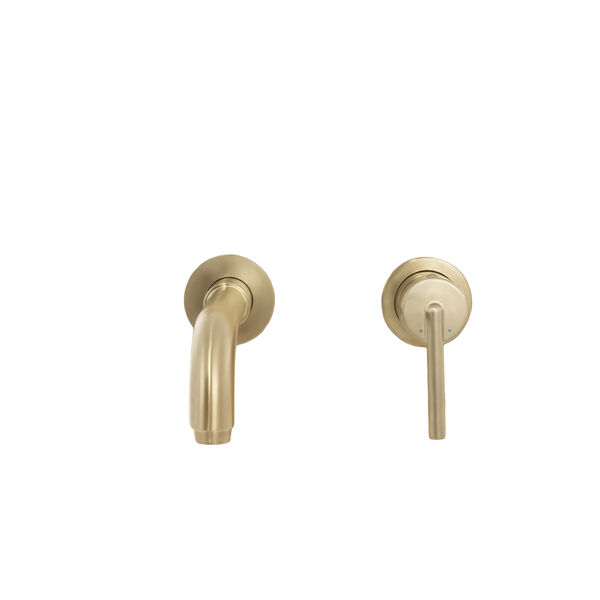 Single Handle Wall Mount Bathroom Faucet Trim (Recertified)