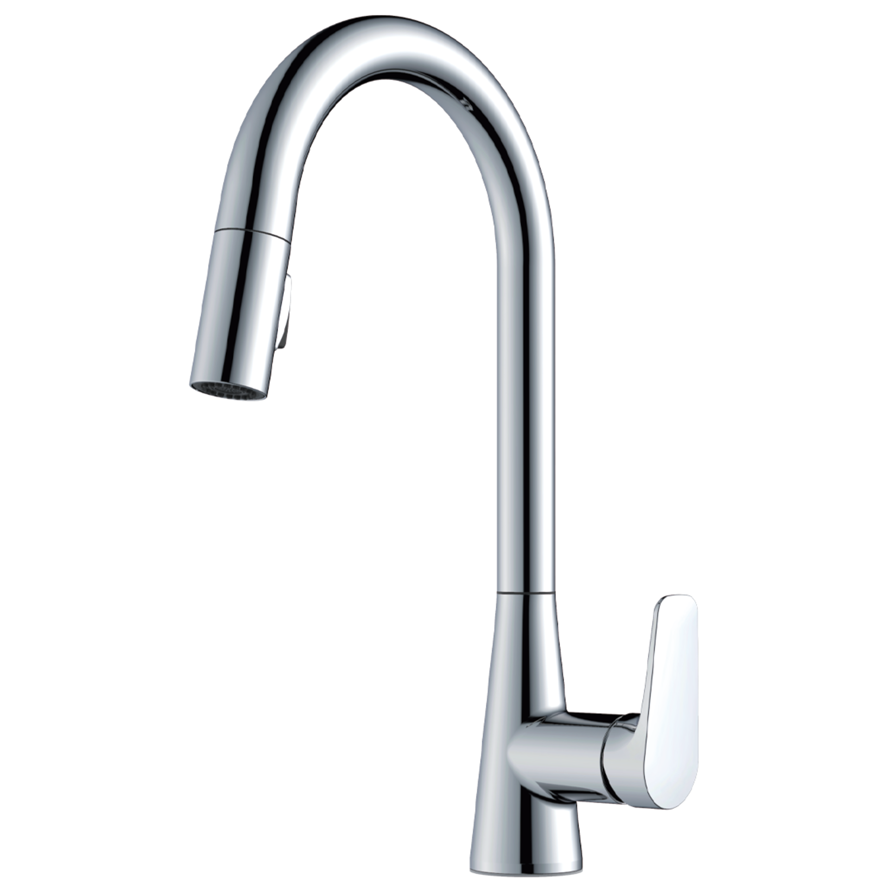 Single Handle Pull-Down Kitchen Faucet