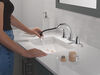 Two Handle Widespread Pull-Down Bathroom Faucet
