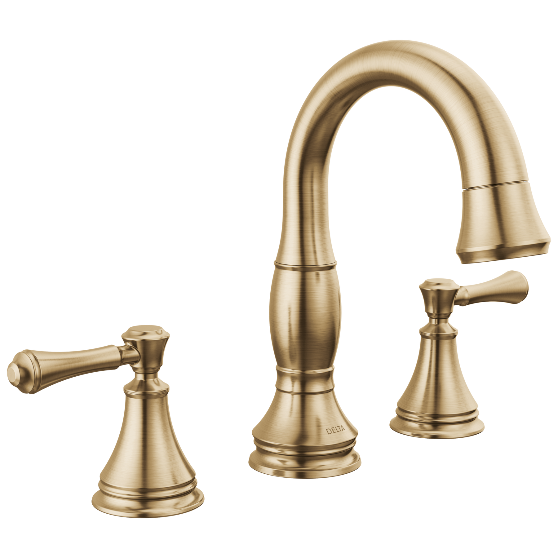 Two Handle Widespread Pull Down Bathroom Faucet (Recertified)