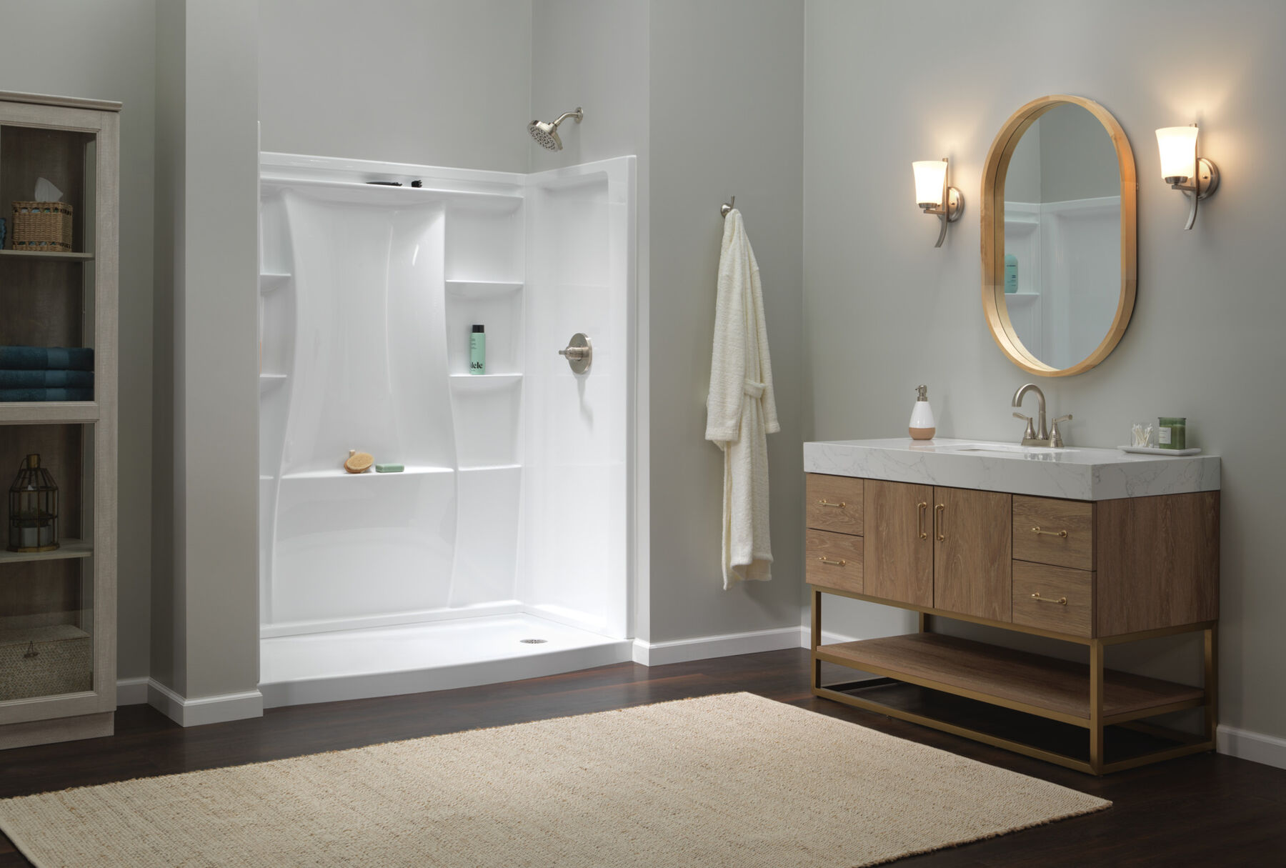 60"x32" Classic 500 Shower Wall, image 47