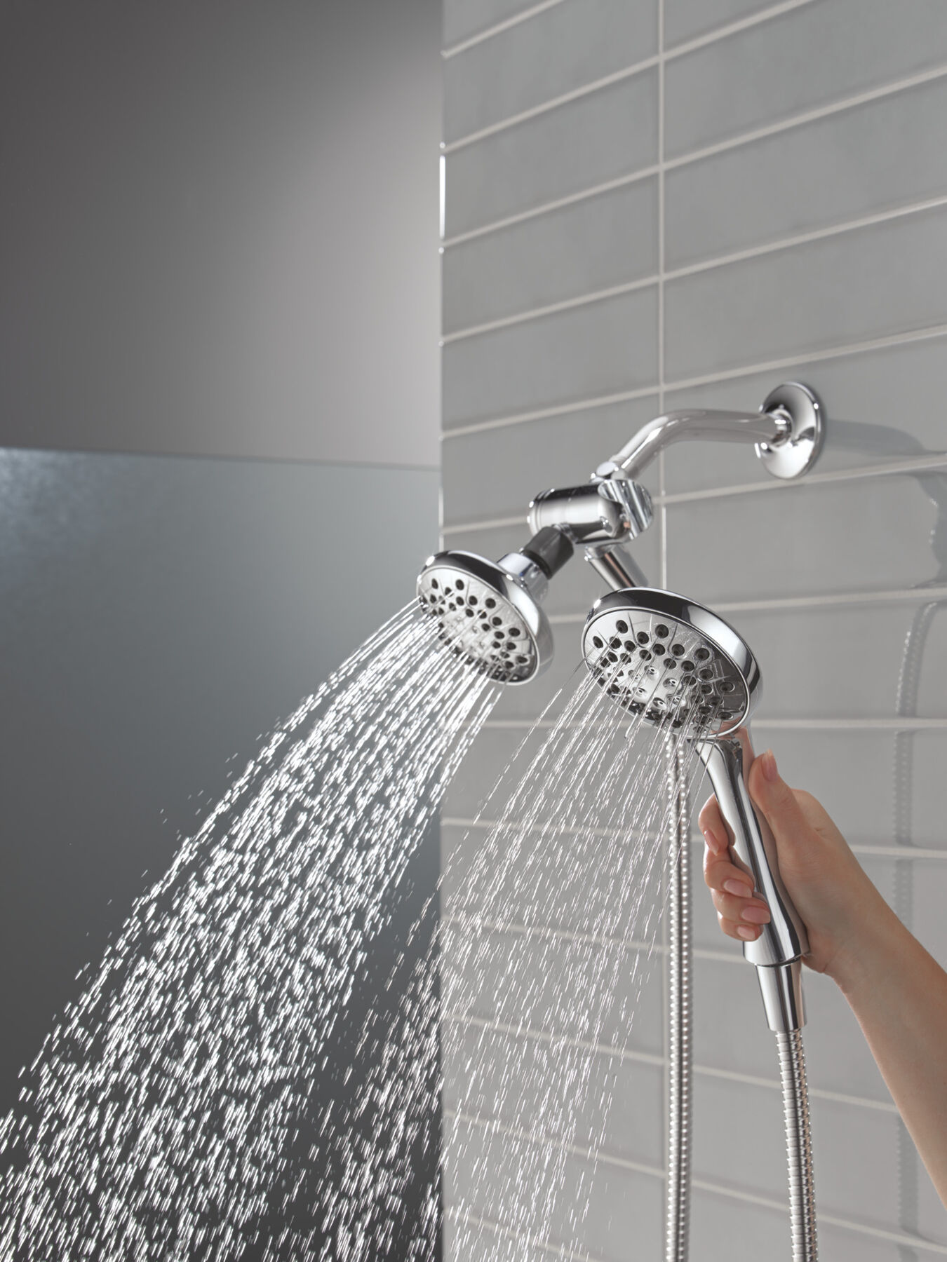 3-Setting Combination Shower in Chrome - 1.75 GPM, image 5