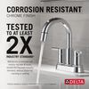 Two Handle Centerset Pull-Down Bathroom Faucet