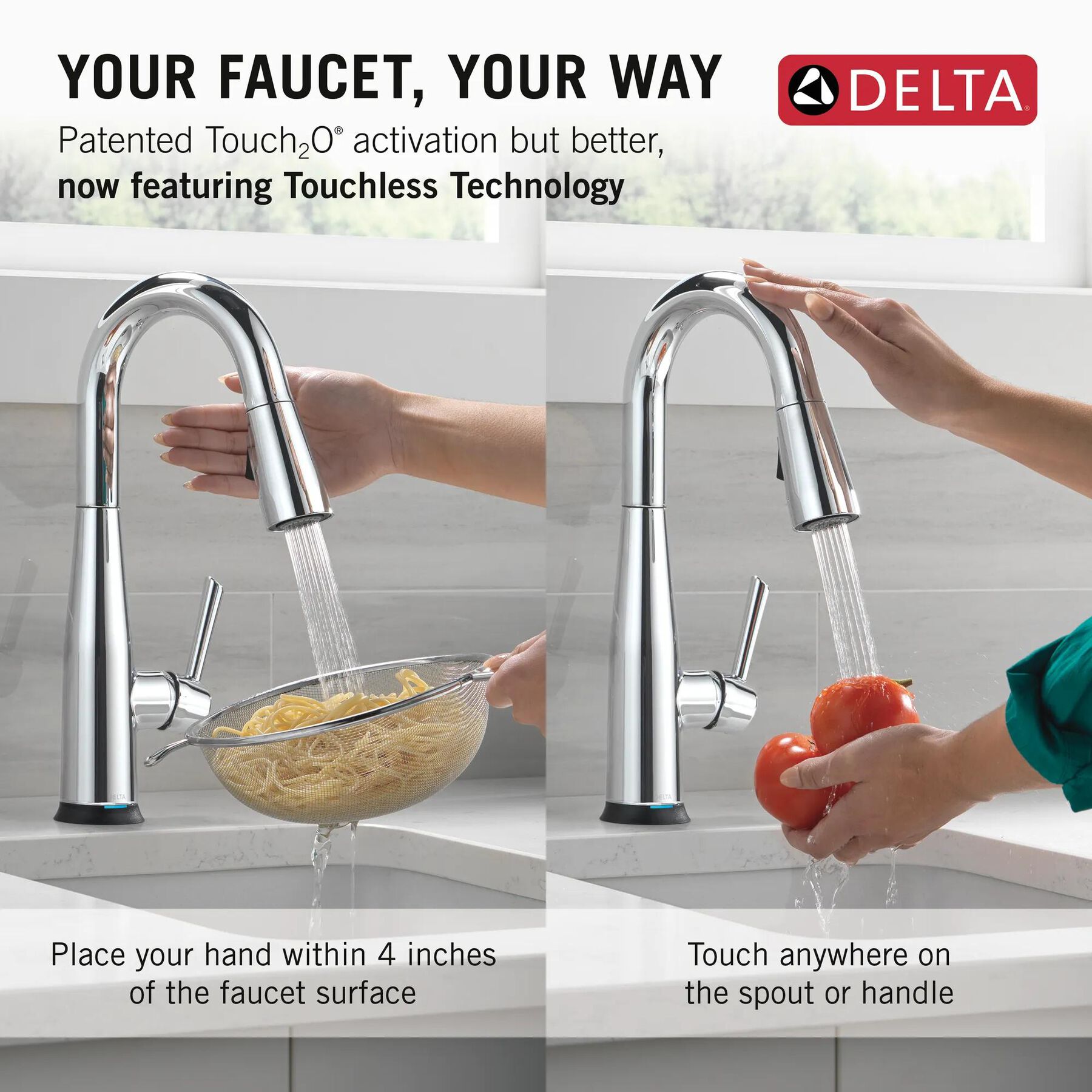 Touch2O&reg; Bar / Prep Faucet with Touchless Technology