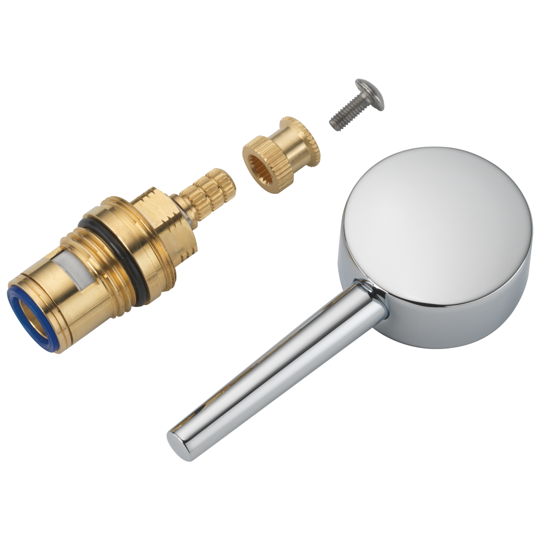 Metal Lever Handle Kit w/ Valve Cartridge - Pot Filler