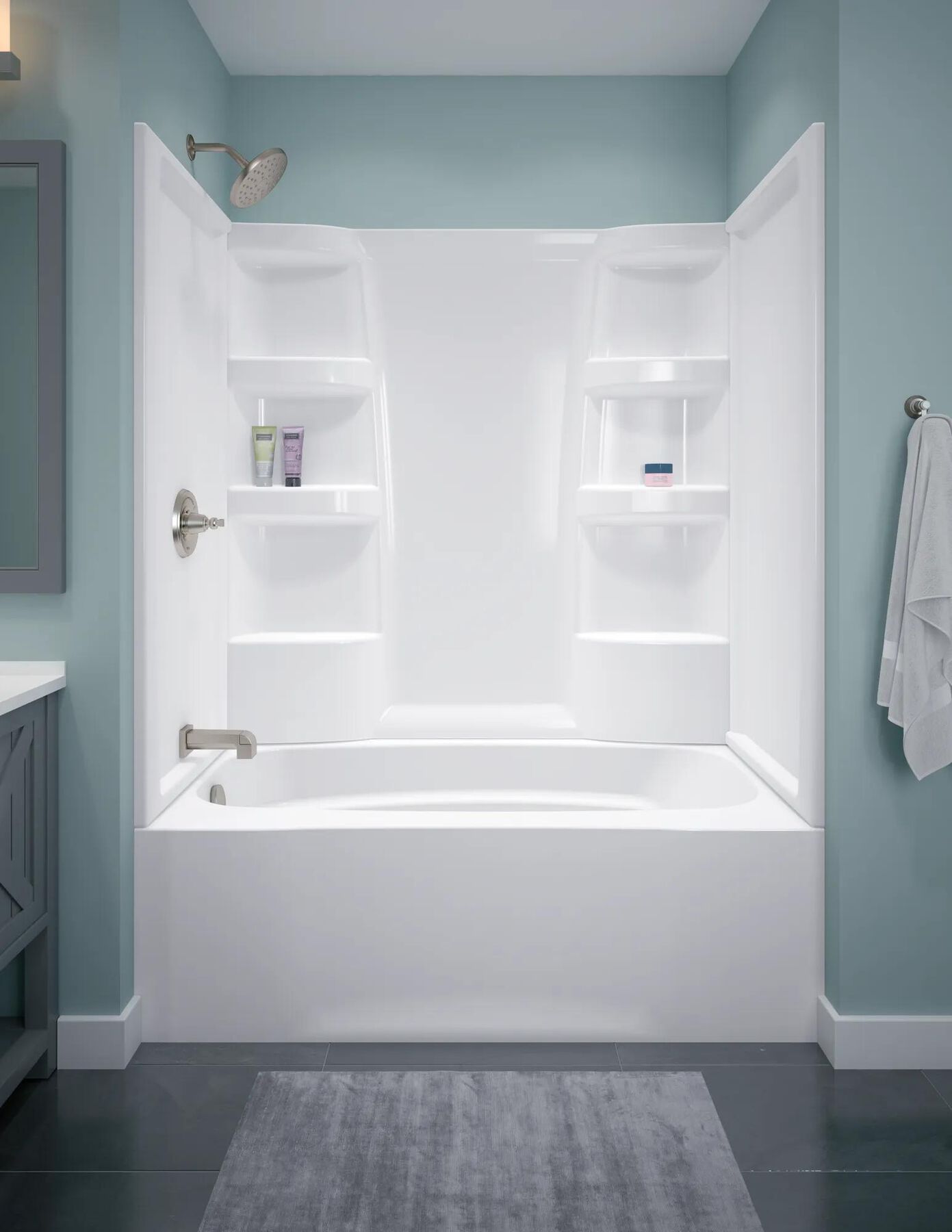 ProCrylic 60 in. x 32 in. Bathtub Surround