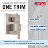 Raincan Shower Rough & Trim w/ HS 1L 14S (Recertified)