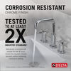 Two Handle Widespread Bathroom Faucet