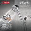 6-Setting Hand Shower with Cleaning Spray - 2.5 GPM