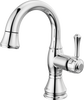 Single Handle Pull-Down Bathroom Faucet