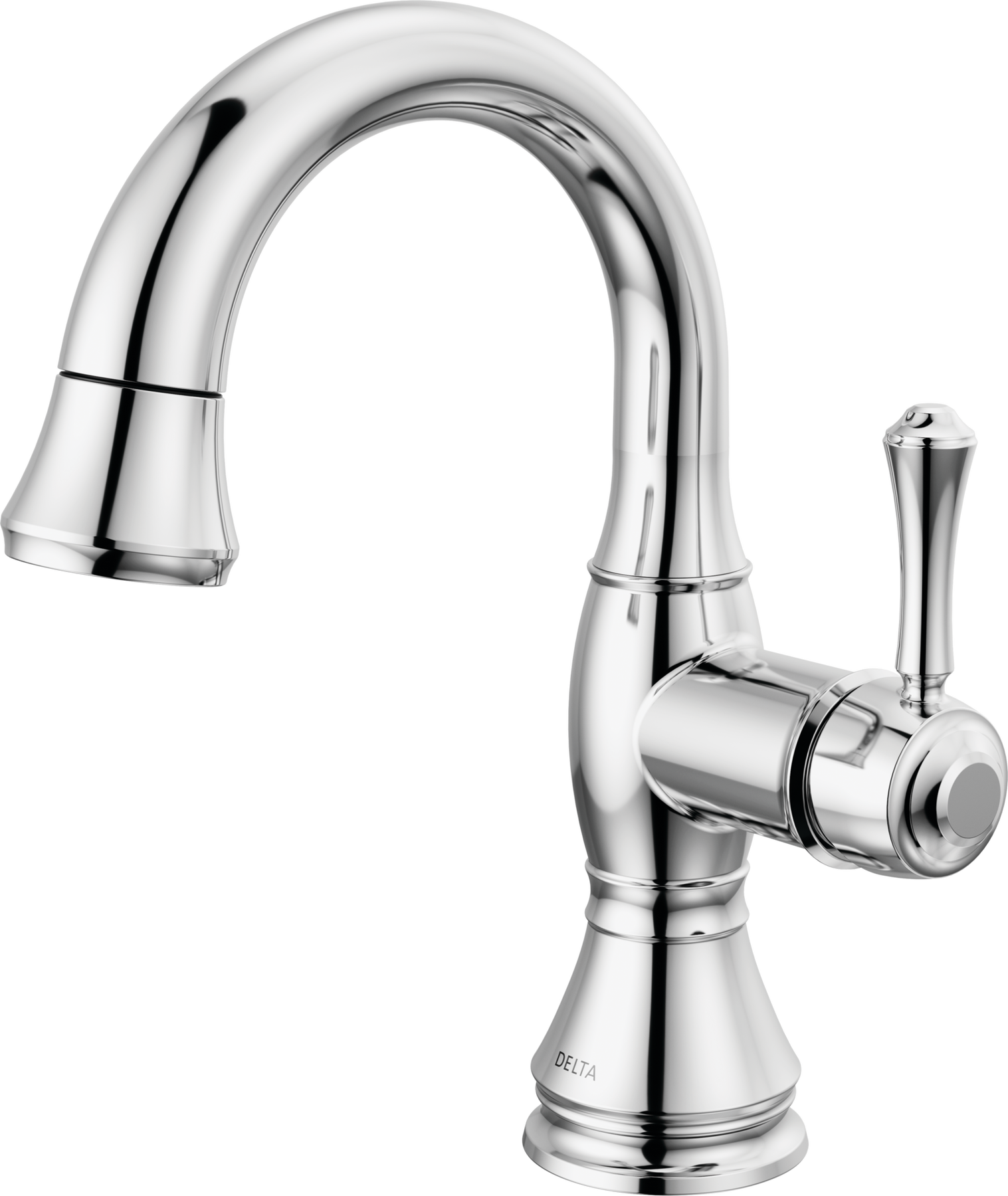 Single Handle Pull-Down Bathroom Faucet, image 3