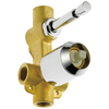 Rough-In with Push Button Diverter