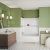 ProCrylic Tile 60 in. x 32 in. Bathtub Wall