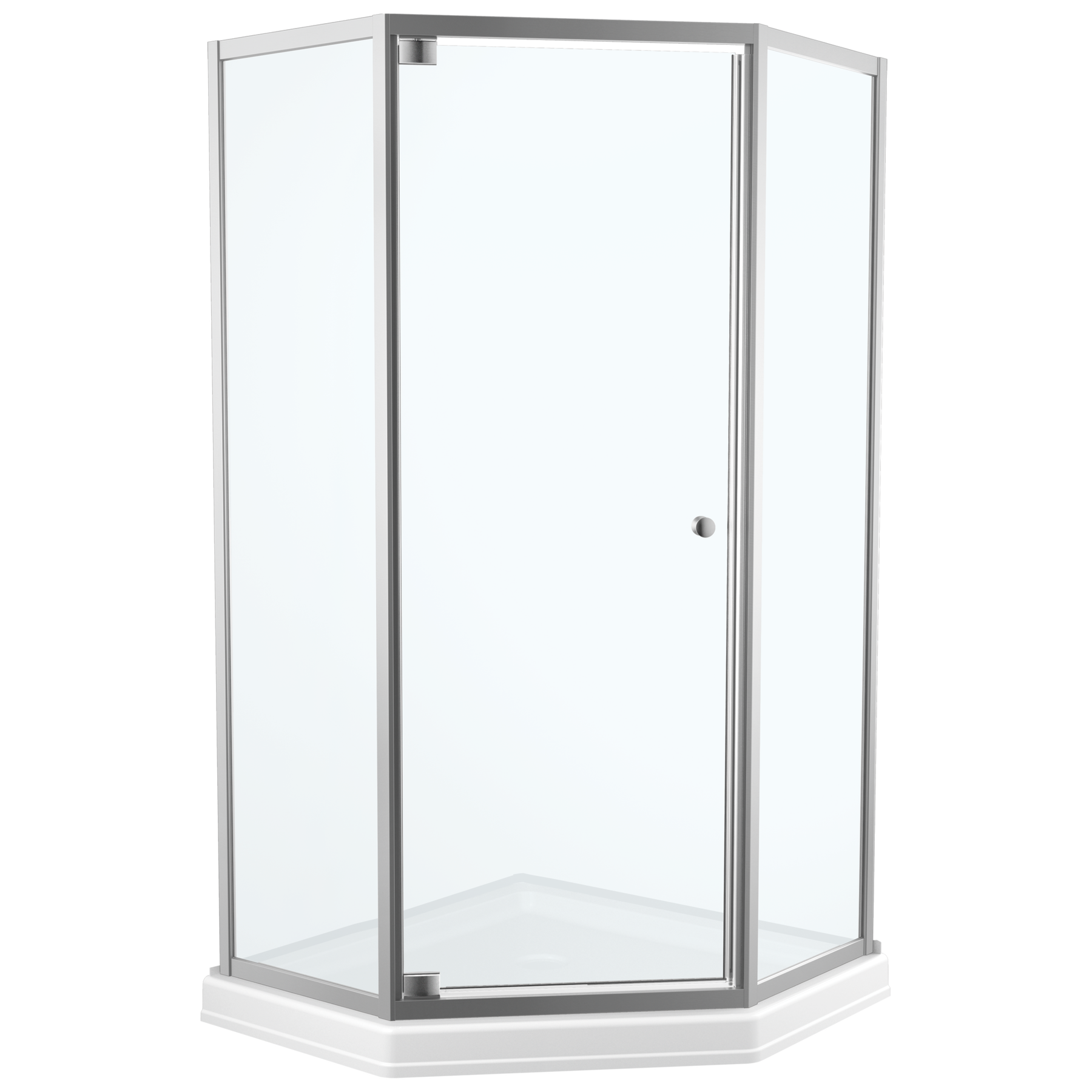 38" Neo Angle Enclosure - Clear, image 6