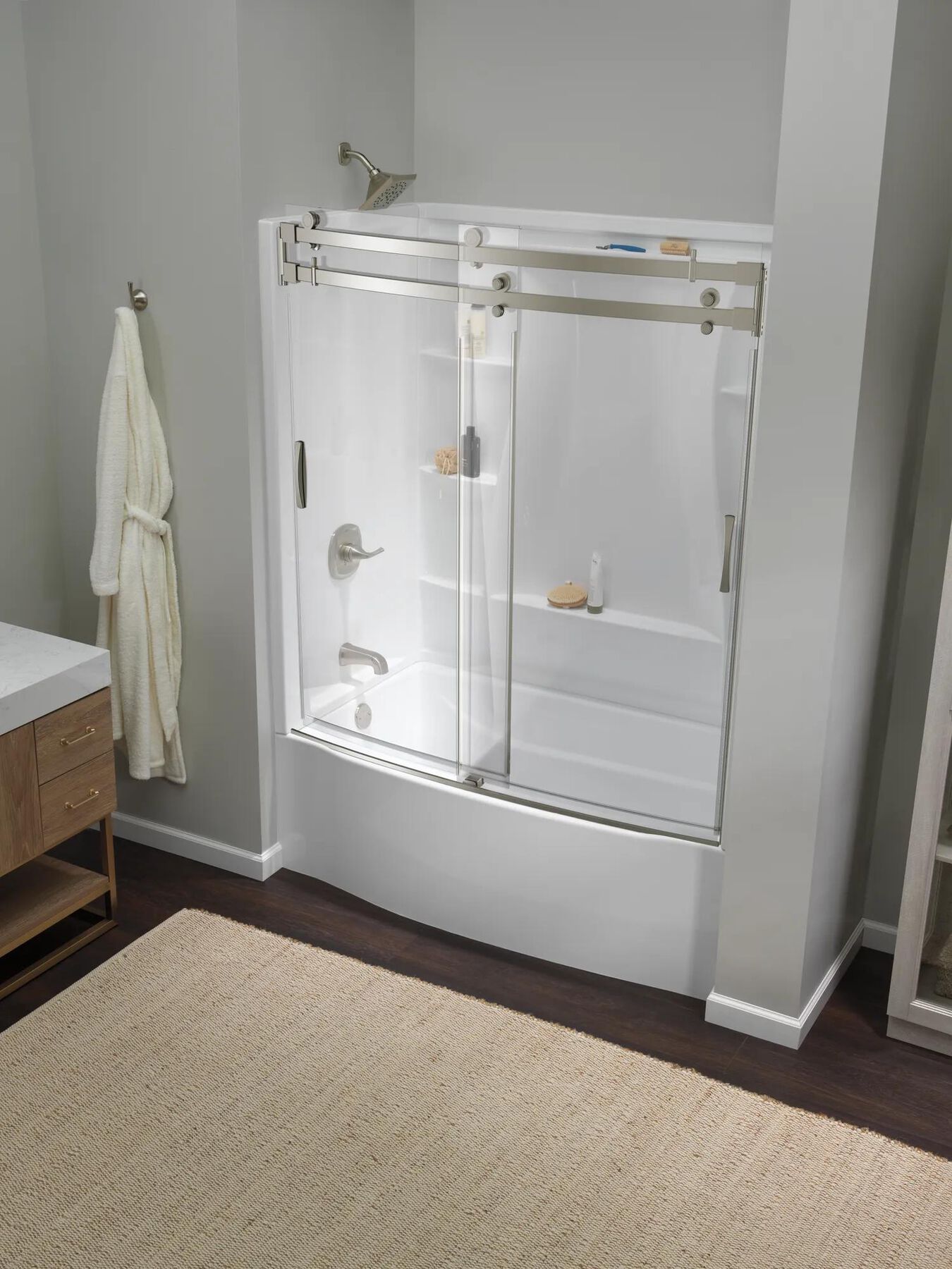 60"x32" Classic 500 Bathtub Wall