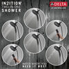 In2ition® H<sub>2</sub>Okinetic® 5-Setting Two-in-One Shower (Recertified)