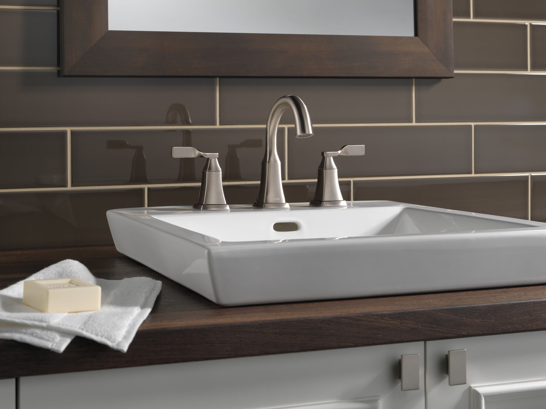 Two Handle Widespread Bathroom Faucet, image 3
